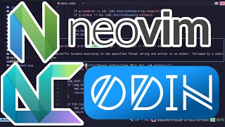 NvChad  Neovim  Odin  Archlinux [upl. by Ellicott]