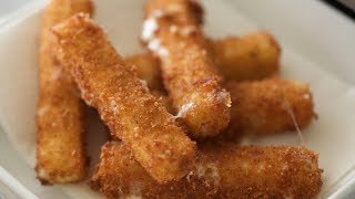 Crispy Mozzarella Sticks  Byron Talbott [upl. by Atsirt]