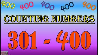 Counting Numbers 301400  Liy Learns Tutorial [upl. by Aerdied]