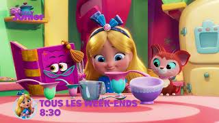 Alice et la Pâtisserie des Merveilles  Tous les weekends à 8h30 sur Disney Junior [upl. by Otilrac553]