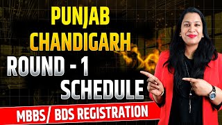 Punjab and Chandigarh NEET UG 2024 Counselling Schedule  Punjab MBBS BDS Registration 2024 Open [upl. by Nahtal]