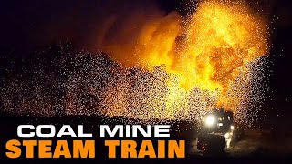 Sandaoling Fire Breathing Coal Mine Train [upl. by Gimpel141]