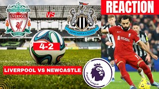 Liverpool vs Newcastle 42 Live Stream Premier league Football EPL Match Score reaction Highlights [upl. by Azzil769]