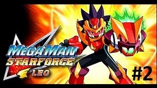 MegaMan Star Force Leo Gameplay\Walkthrough part 2 [upl. by Daenis]