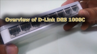 Overview of DLink DES 1008C [upl. by Trabue86]