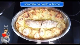 Solomillo de cerdo al horno cocina fácil para principiantes [upl. by Anne-Corinne71]