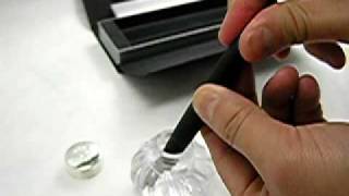 Lamy 2000 Fountain Pen refilling demonstration [upl. by Ellener]