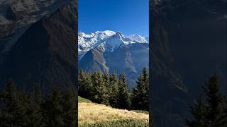 Unbelievable Chamonix Views You Have to See 🌄⛰ hiking adventure chamonix naturelovers [upl. by Pearson]