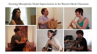 4 min Trailer  Teaching Monophonic Modal Improvisation in the Western Music Classroom [upl. by Marcel]