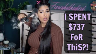 I SPENT 737 on a STRAIGHTENER  DYSON CORRALE REVIEW [upl. by Sinegold]