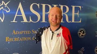 Paralympian Matt Stutzman discusses becoming a professional athlete 2024 Gold Medalist Para Archery [upl. by Odrareve636]