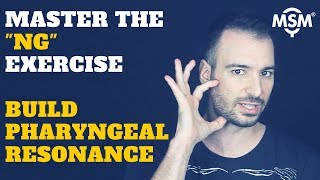 Vocal Lessons NG Singing Exercise For Building Pharyngeal Resonance [upl. by Dumond]