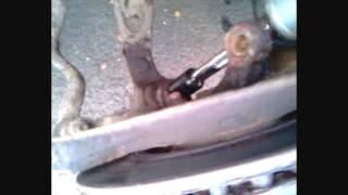 How to replace bmw e36 front control arms  wishbones  FAST [upl. by Regina]