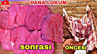 DANA LOKUM NASIL YAPILIR DANA BONFİLE PİŞİRMEDEN ÖNCEKİ İLK VE SON HALİ [upl. by Aihsatan]