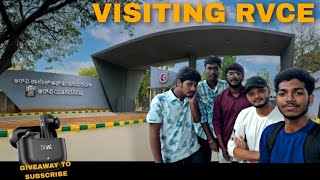 Visiting RV College with friends and giving giveaway to subscribe yrviews  RV College  vlog 4 [upl. by Mell]