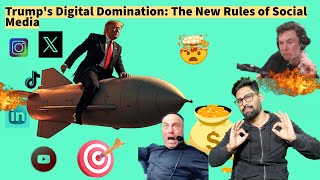 Trumps Digital Domination The New Rules of Social Media 2025🔥 [upl. by Adaven]