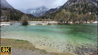 Lake Jasna and Kranjska Gora  Alpine ski resort [upl. by Joice]