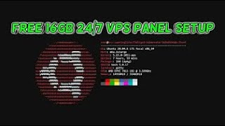 Free 247 16Gb Ram Vps Minecraft Panel Setup  technobeegames [upl. by Thgiled311]