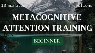 Beginner 7  Attention Training Technique ATT  Metacognitive Therapy MCT [upl. by Bartolome]