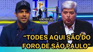 DATENA PARTE PARA AGRESSO E PABLO MARÇAL DIZ quotDITADORquot [upl. by Oisor]