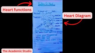 Human heart Function  Chapter Circulation Video  2 [upl. by Tomchay]