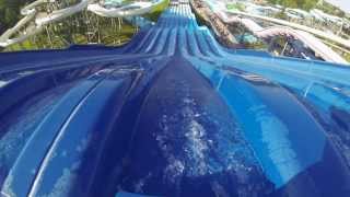 Waterslide in Canadas Wonderland wonderland canadawonderland waterslide travel fun [upl. by Hanni830]