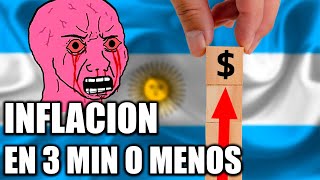 INFLACIÓN EN 3 MIN O MENOS [upl. by Nedyrb284]