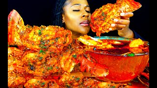 TAKING OVER MY SISTERS CHANNEL KING CRAB SEAFOOD BOIL MUKBANG  DESHELLED  SEAFOOD MUKBANG [upl. by Aniaz]