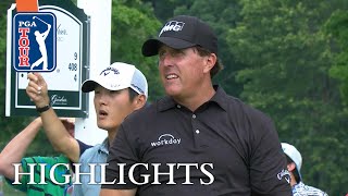 Phil Mickelson extended highlights  Round 1  The Greenbrier [upl. by Emmye373]