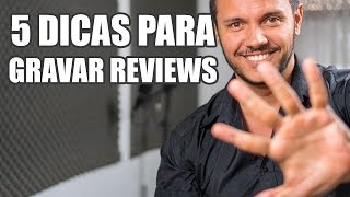 5 Dicas Para Gravar Reviews 4k [upl. by Yartnoed]