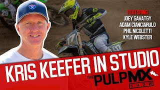 PulpMX Show 591  Joey Savatgy Adam Cianciarulo Phil amp Kyle Webster w Kris Keefer in Studio [upl. by Broderick]