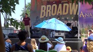 My Petersburg ANASTASIA Musical Broadway in the Boros July21 2017 [upl. by Emelun]