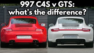 Porsche 911 997 Carrera 4S v GTS whats the difference [upl. by Marco]