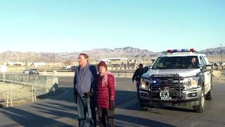 2 Arrested Blocking the Gate at Creech AFB [upl. by Stamata203]