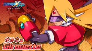 【ROCKMAN X DiVE Offline】齊爾韋  Girouette Black Zero skin ver [upl. by Yenruoc]