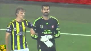 Volkan Demirel Sabri Sarıoğlu Kavgası Kırmızı Kart Fenerbahçe 21 Galatasaray [upl. by Lattie959]