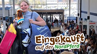 Mein Einkauf auf der Nordpferd  Reitklamotten shoppen auf der Pferdemesse in Neumünster [upl. by Tonry303]