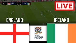 🔴 LIVE  England vs Ireland  UEFA Nations League B  2425  Full Match Streaming [upl. by Weldon]