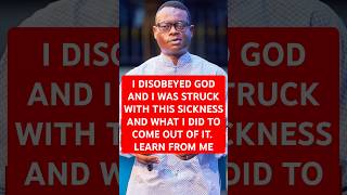 THE FIRST TIME I DISOBEYED GOD AND THIS HAPOENED TO ME  APOSTLE AROME [upl. by Panthia]