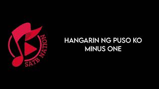 HANGARIN NG PUSO KO  MINUS ONE 1 [upl. by Imij684]