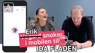 Erik Follestad snoker i mobilen til Ida Fladen [upl. by Gnoz]