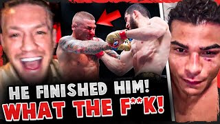 REACTIONS Islam Makhachev vs Dustin Poirier Paulo Costa gets EMOTIONAL after LOSS UFC 302 [upl. by Lucie]