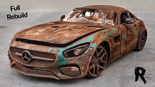 Abandoned Mercedes AMG GT  Unbelievable Restoration [upl. by Averell]