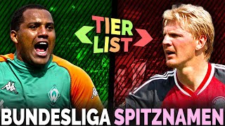 Wir ranken die Spitznamen der Bundesliga Calcio Berlin TIERLIST [upl. by Drofdarb]