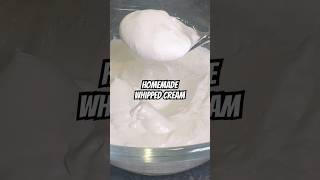 HOMEMADE WHIPPED CREAM  HOW TO MAKE WHIPPED CREAM [upl. by Giddings604]