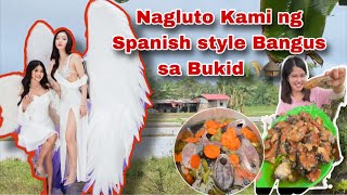 May Artista akong Kasama sa photoshoot  Nagluto ng Bangus na pati tinik ay nakakain [upl. by Gayn]