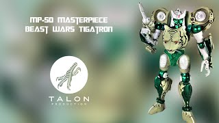 Transformers Masterpiece MP50 Beast Wars Tigatron Review [upl. by Ennaeilsel]