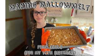 making mallowmelt from kotlc for my 14th birthday party [upl. by Paulina]