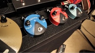 Mini Fuzz Face Shootout w Jeorge Tripps amp James Santiago [upl. by Ennairrek117]