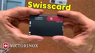 VICTORINOX SWISSCARD CLASSIC Seu Canivete Suíço em Forma de Cartão [upl. by Herby407]